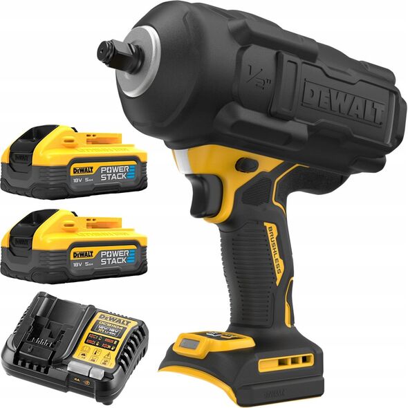 Klucz udarowy Dewalt DEWALT KLUCZ UDAROWY 1/2" 18V DCF961H2G 1626Nm 2x5,0Ah GFN TSTAK