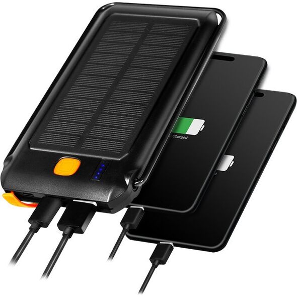 Powerbank LogiLink Logilink Solar Powerbank 10000 mAh 2x USB-A QC & 1x USB-C PD