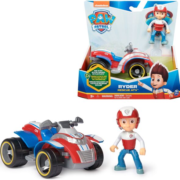 Spin Master PAW PATROL POJAZD PODST EKO RYDER 6069067 WB2