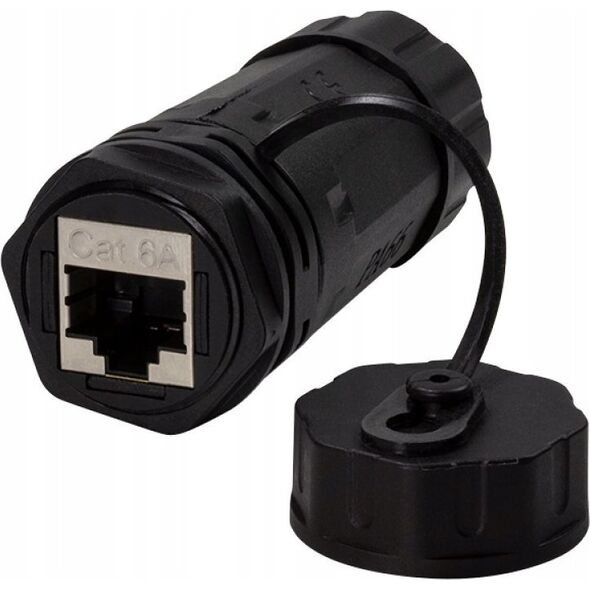 Techly IWP-MD C6A-IPGLT zmieniacz płci / kabli RJ45 Czarny