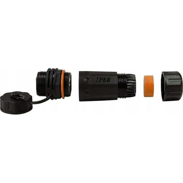 Techly IWP-MD C6A-IPGLT zmieniacz płci / kabli RJ45 Czarny
