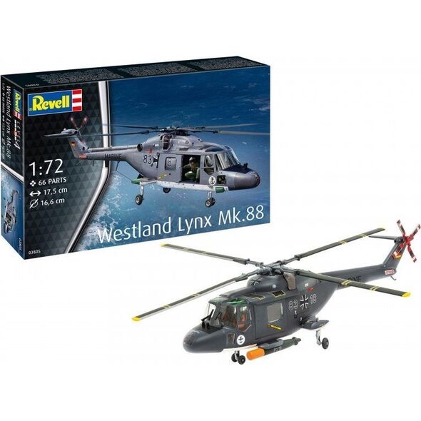 Model plastikowy Helikopter Westland Lynx MK.88A 1/72
