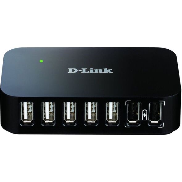 HUB USB D-Link 7x USB-A 2.0 (DUBH7)