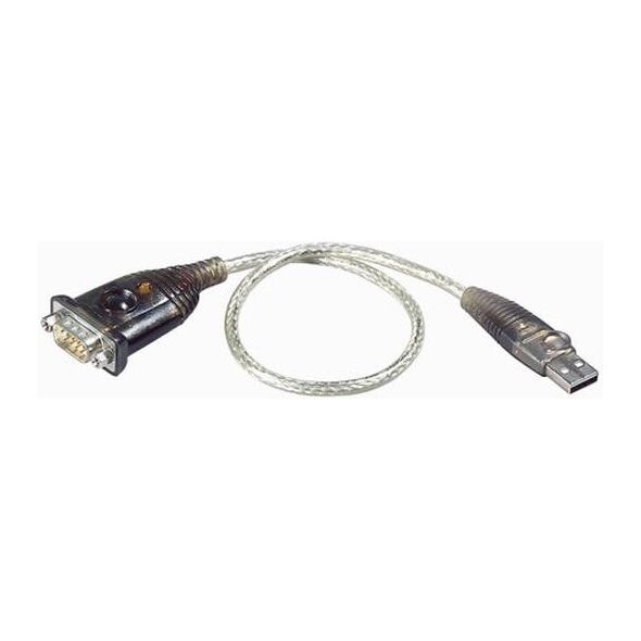 Kabel USB Aten USB-A - RS-232 0.4 m Przezroczysty (UC232A)