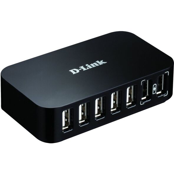 HUB USB D-Link 7x USB-A 2.0 (DUBH7)