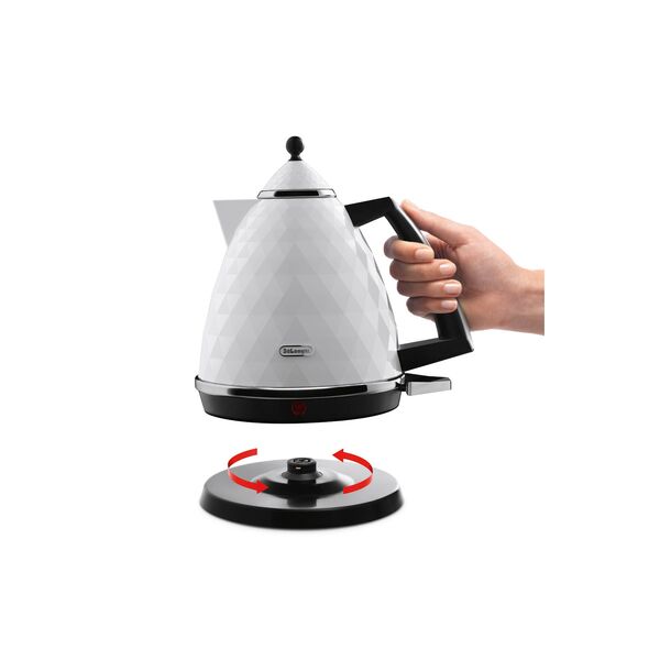 Czajnik DeLonghi KBJ2001.W Biały