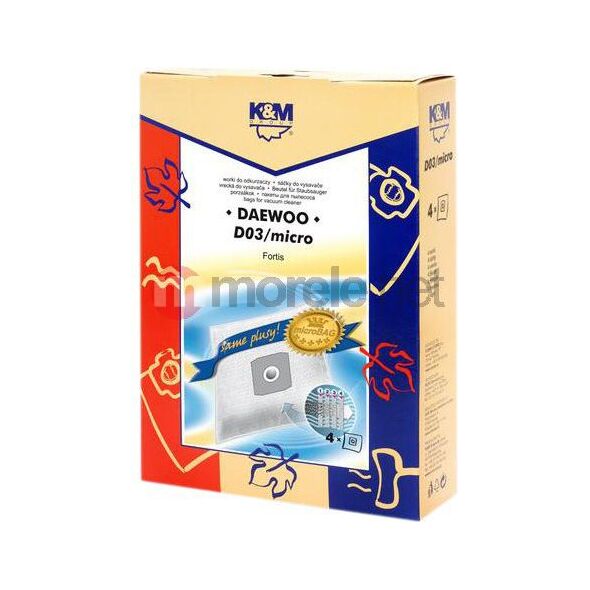 Worek do odkurzacza König & Meyer Deawoo D03 Micro (4 worki)