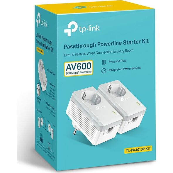 Adapter powerline TP-Link TL-PA4010P Kit