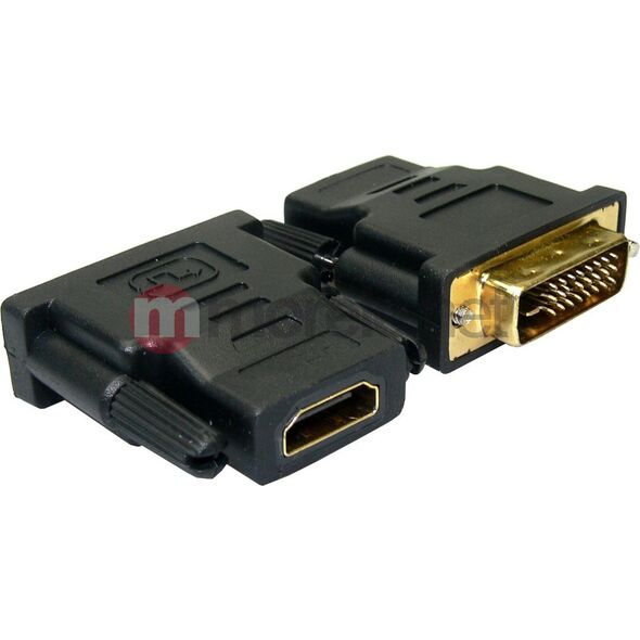 Adapter AV Sandberg HDMI - DVI-D czarny (50739)