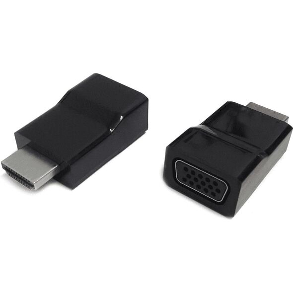 Adapter AV Gembird HDMI - D-Sub (VGA) czarny (A-HDMI-VGA-001)