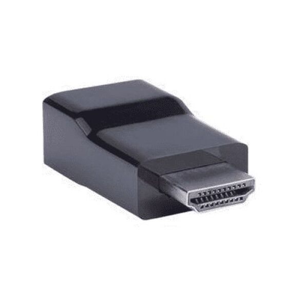 Adapter AV Gembird HDMI - D-Sub (VGA) czarny (A-HDMI-VGA-001)