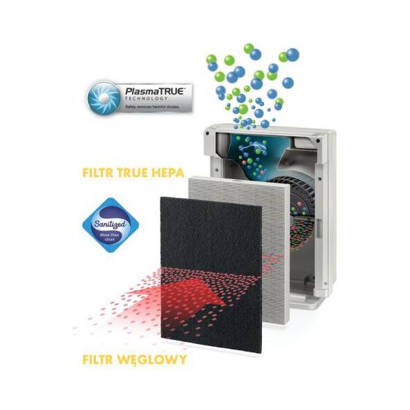 Fellowes Filtr węglowy 4 sztuki (9324201)