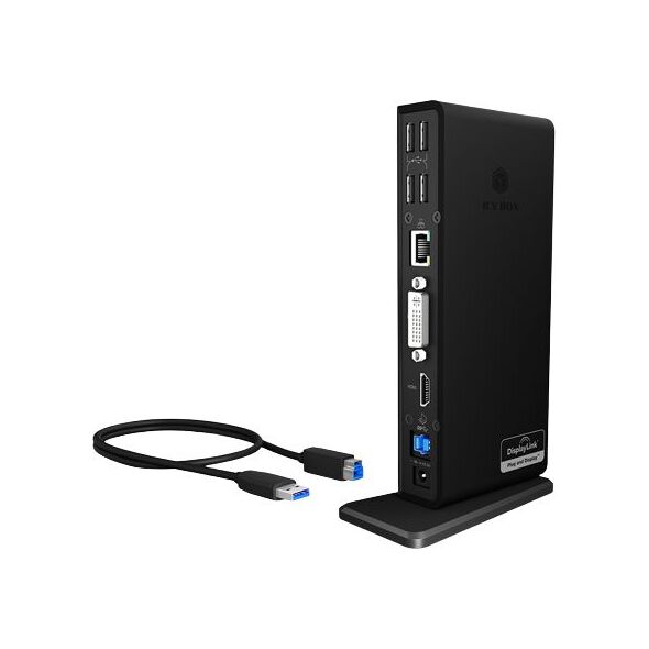 Stacja/replikator Icy Box IB-DK2241AC USB 3.0 (20850)
