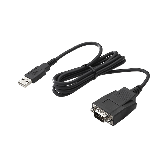 Kabel USB HP USB-A - RS-232 Czarny (J7B60AA)
