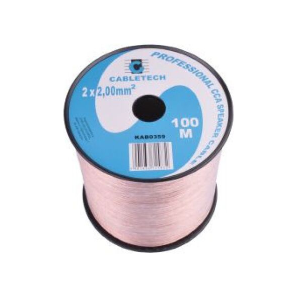 Przewód Cabletech Kabel gł. 2x2,0 100m (KAB0359) (cena za 1m)