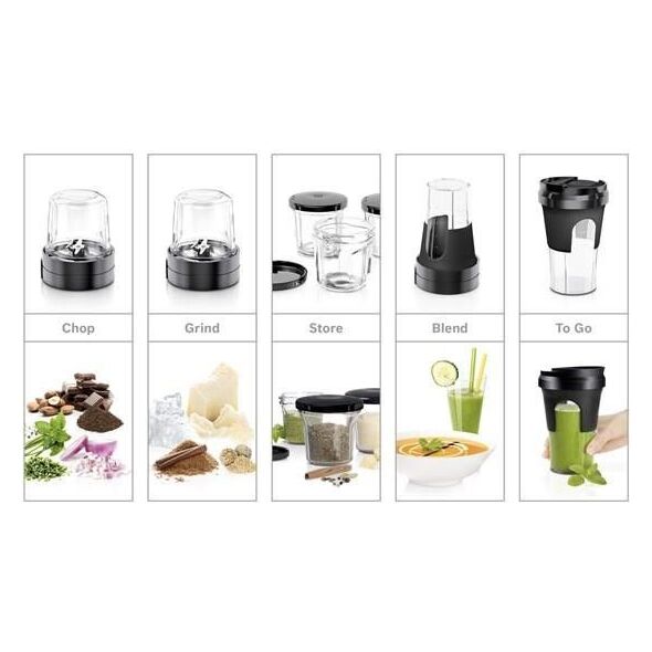 Bosch Zestaw TastyMoments 5w1 (MUZ45XTM1)