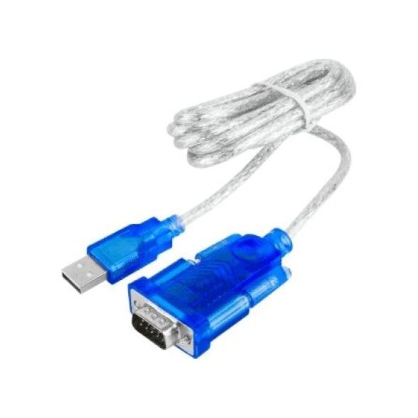 Adapter USB Cabletech DB9M USB - RS-232 Niebieski  (KPO3431-1.5)