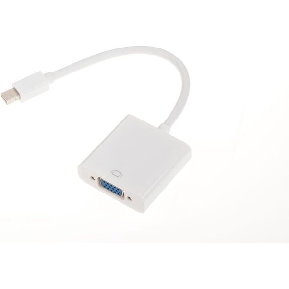 Adapter AV LechPol DisplayPort Mini - D-Sub (VGA) czarny (KOM0848)