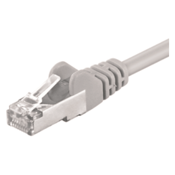 Mcab Patchcord, SF-UTP, CAT5e, 10m, szary (3117)