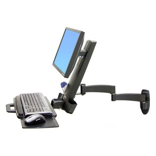 Ergotron Uchwyt ścienny na monitor do 24" 200 Series Combo (45-230-200)