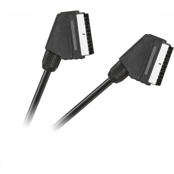 Kabel Scart - Scart 1.5m czarny (KPO2705-1,5)