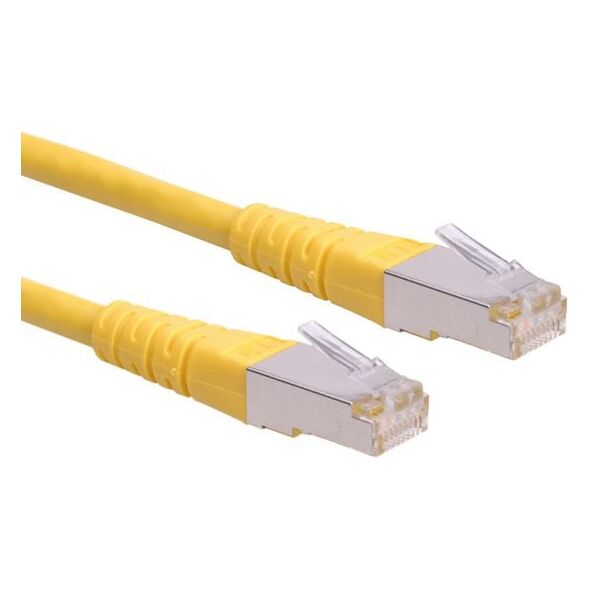 Roline PatchCord, S/FTP, Cat.6, 1,5m, żółty (21.15.0825)