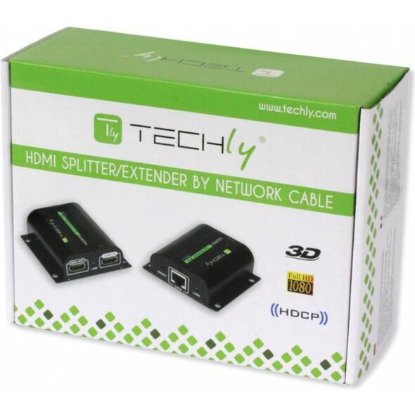System przekazu sygnału AV Techly Extender HDMI over Ethernet - 020706