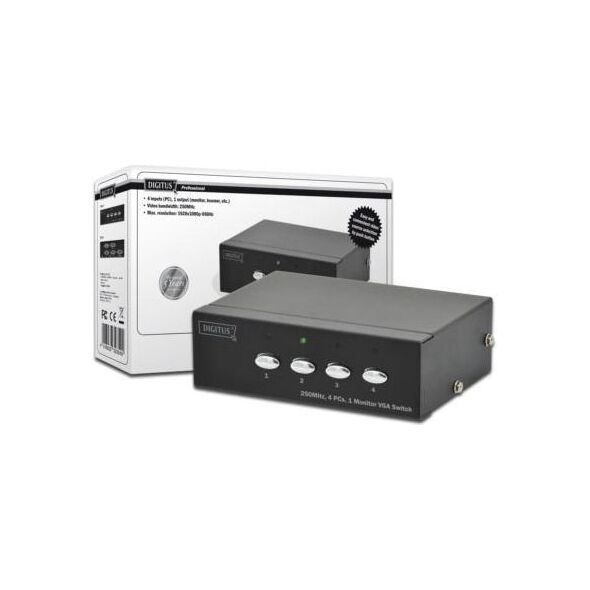 Digitus DS-45100-1, 4x VGA, 1920x1080