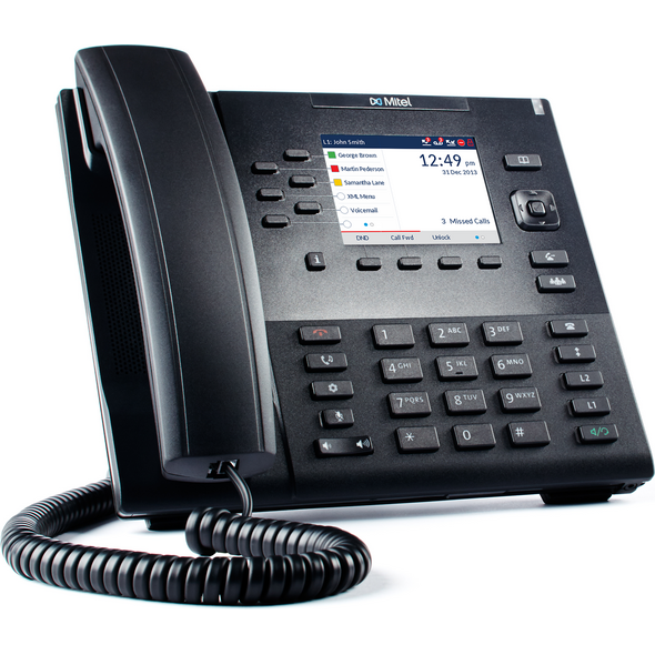 Telefon Mitel Mitel IP telefon 6867i, SIP, bez napájecího zdroje