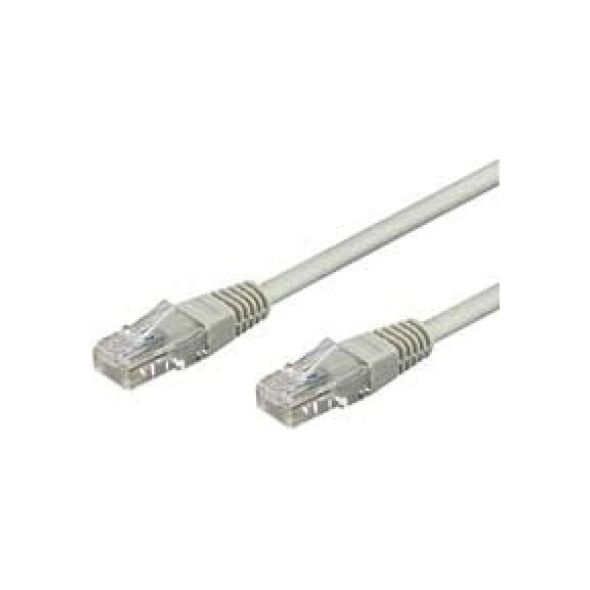 Goobay Patchcord U/UTP, Cat5e, 20m, szary (68362)