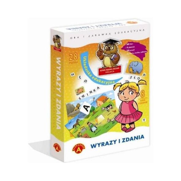 Alexander Układanka edukacyjna Wyrazy i zdania (1319)