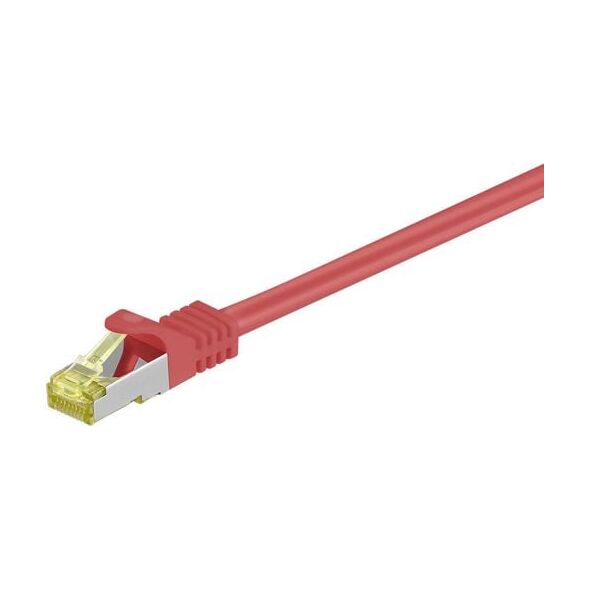 Patchcord S/FTP, Cat7, 20m, czerwony (91661)