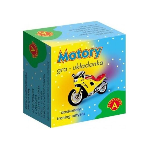 Alexander Gra Układanka Motory - 0177