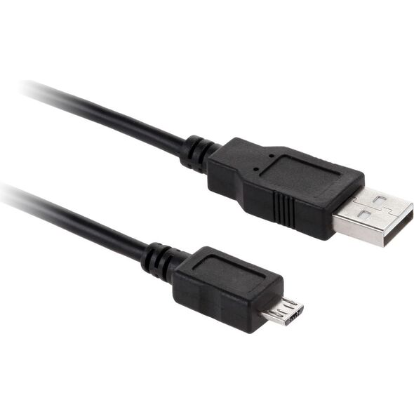 Kabel USB Cabletech USB-A - microUSB Czarny (KPO3874-1)