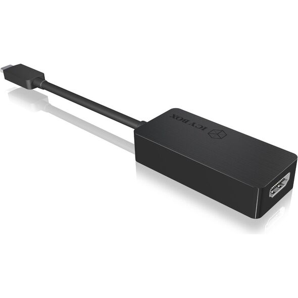 Adapter USB Icy Box USB-C - HDMI Czarny  (IB-AC534-C)