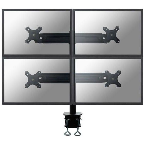 Neomounts Uchwyt biurkowy na 4 monitory 19" - 30" (FPMA-D700D4)