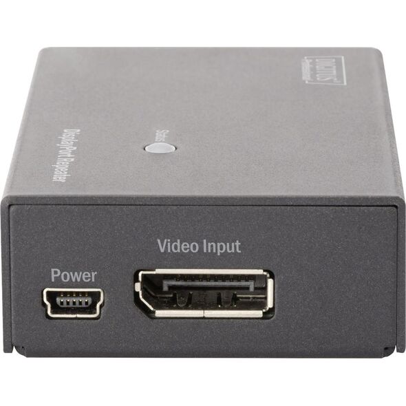 System przekazu sygnału AV Digitus Repeater DisplayPort - DisplayPort Czarny - DS-52900