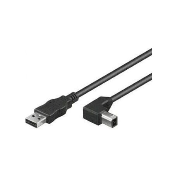 Kabel USB PremiumCord USB-A - USB-B 1.8 m Czarny (ku2ab2-90)