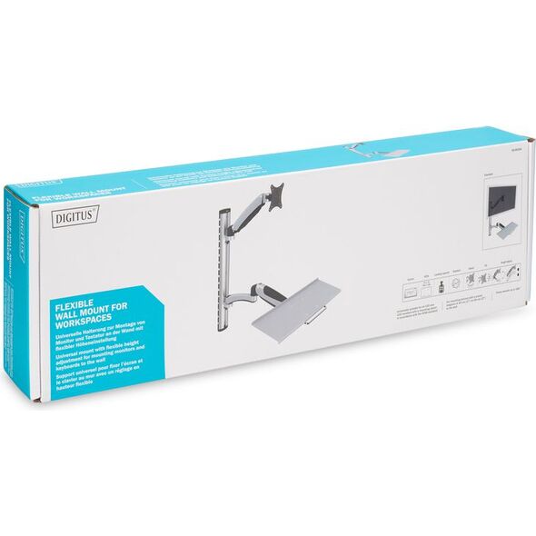 Digitus Uchwyt ścienny na monitor 17" - 27" (DA-90354)
