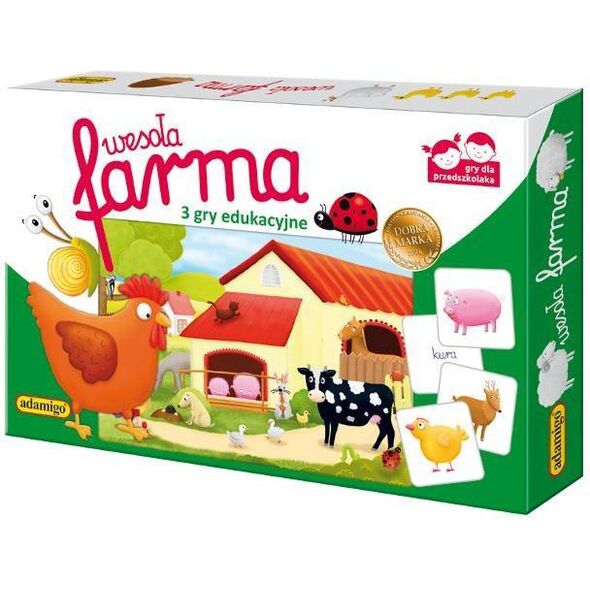 Adamigo Gra planszowa Wesoła Farma