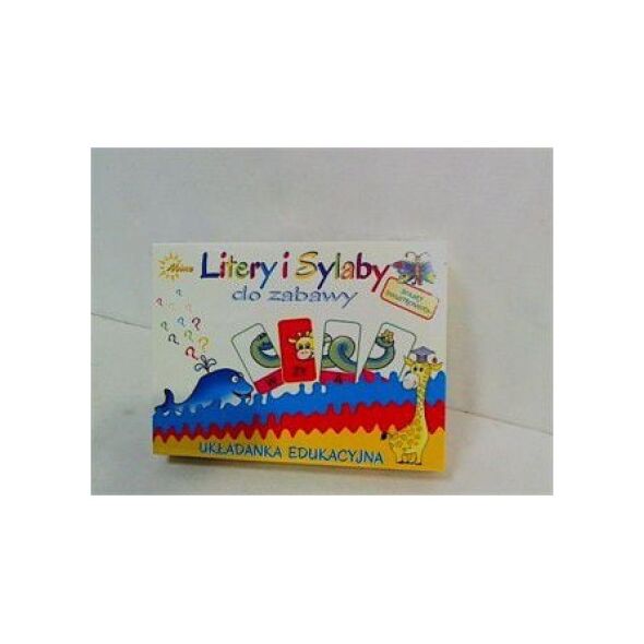 Abino Ukladanka Litery i Sylaby
