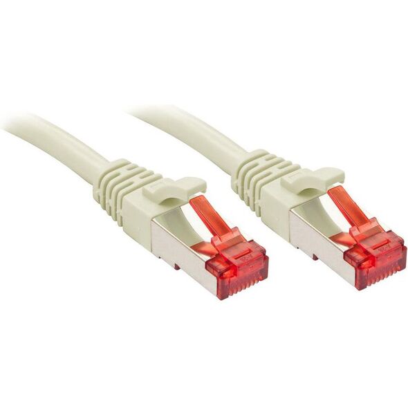 Lindy RJ-45/RJ-45 kat.6 S/FTP Szary 10m (47708)