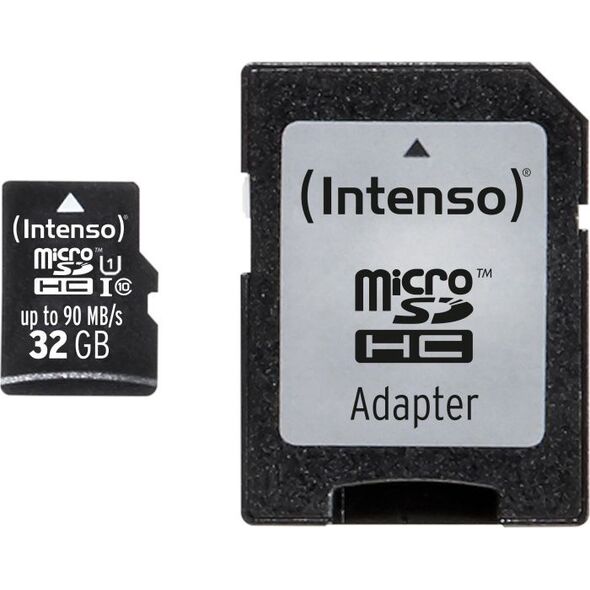 Karta Intenso Professional MicroSDHC 32 GB Class 10 UHS-I/U1  (3433480)