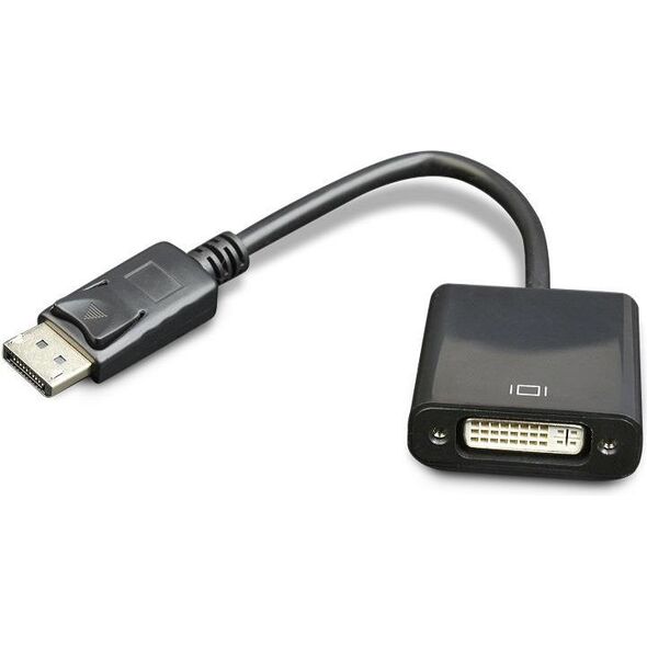Adapter AV Gembird DisplayPort - DVI-I czarny (A-DPM-DVIF-002)