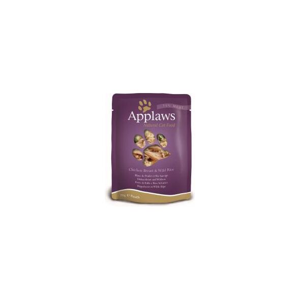 Applaws Multipak saszetek Kurczak w rosole - 12x70g