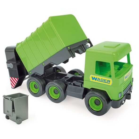 Wader Middle truck - Śmieciarka zielona (234800)