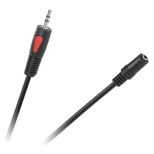 Kabel Jack 3.5mm - Jack 3.5mm 5m czarny (KPO4006-5.0)