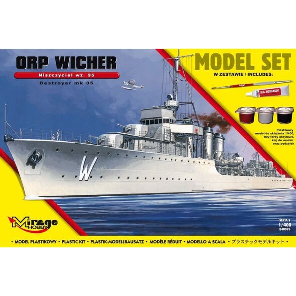 Mirage ORP 'WICHER' – wz.35 [Polski Niszczyciel II WŚ] (MI/840095)