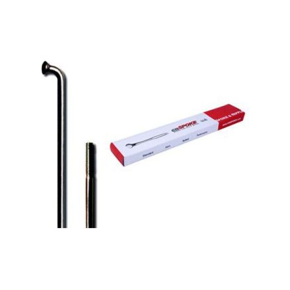 Cn Spoke Szprychy STD14 2.0-2.0-2.0 stal nierdzewna 282mm czarne + nyple 144szt. (CN-STD282C)