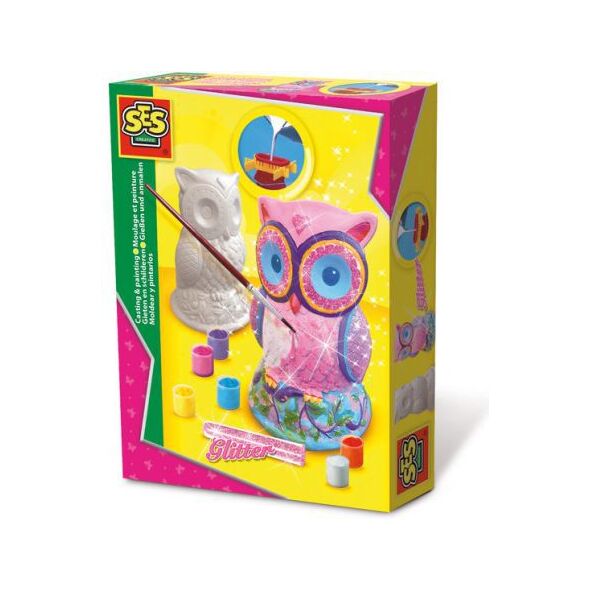 SES Odlew gipsowy 3D - Sowa (238175)